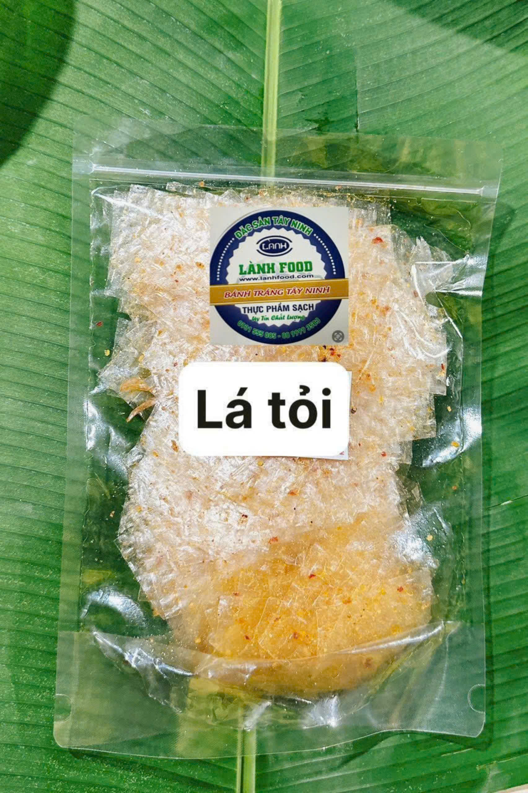 BÁNH TRÁNG LÁ TỎI