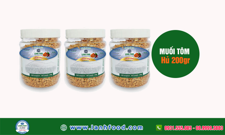 Muối tôm 200gr